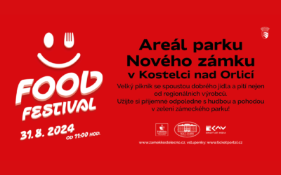 Food festival na zámku 31. 8. 2024 – 11:00