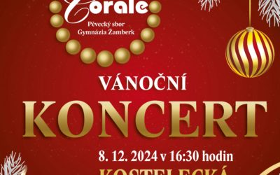 Vánoční koncert Corale – 8. 12. 2024 od 16:30